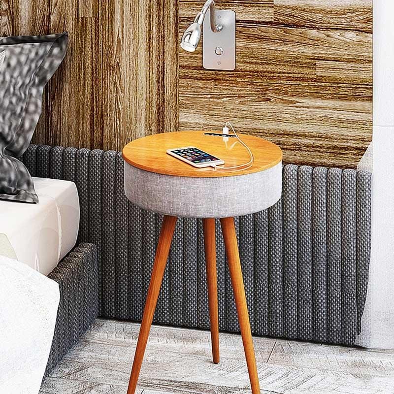 Acoustic Round Side Table - Accent Tables - YALA LIFE