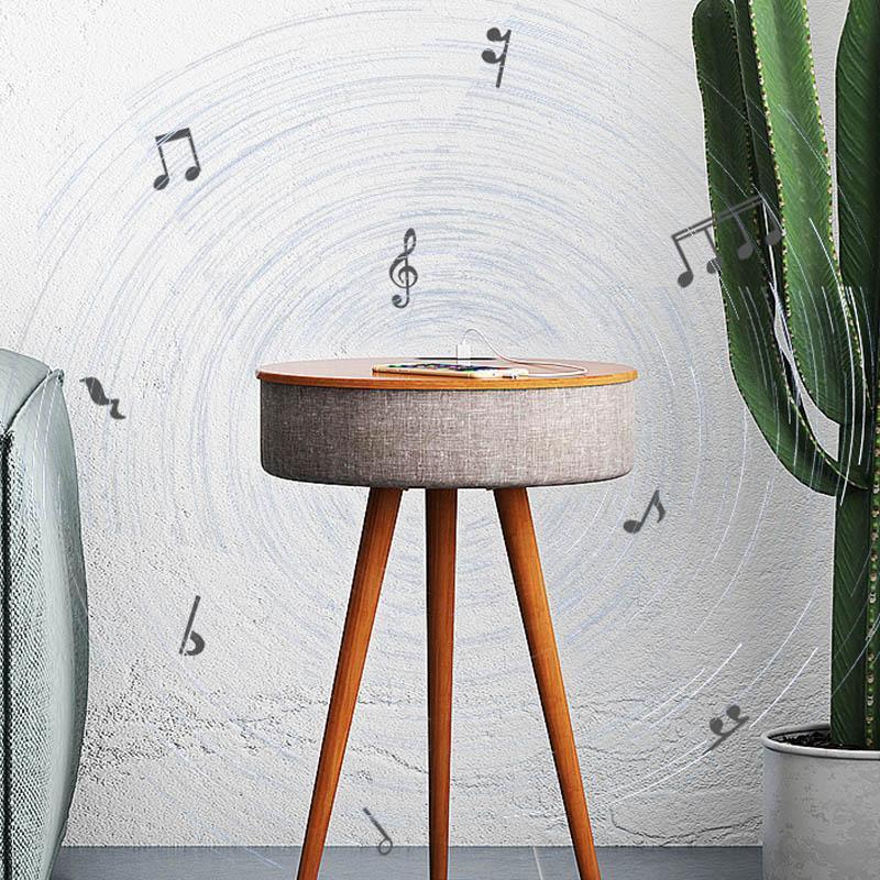 Acoustic Round Side Table - Accent Tables - YALA LIFE