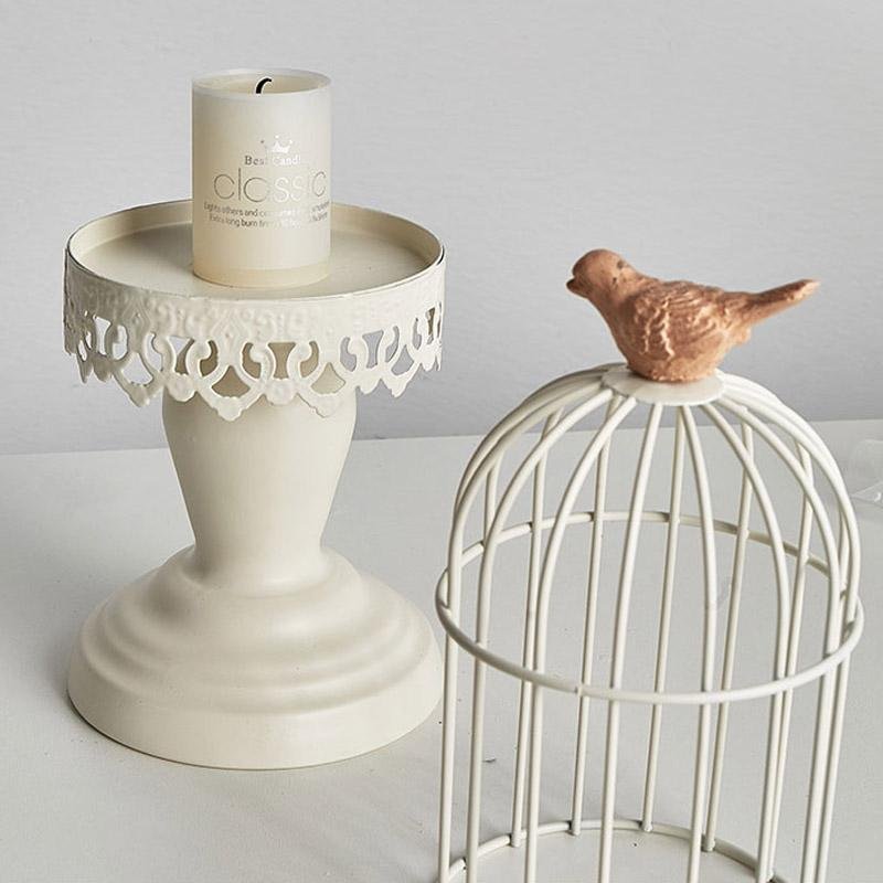 Birdcage Candle Holder - Candle Holders - YALA LIFE
