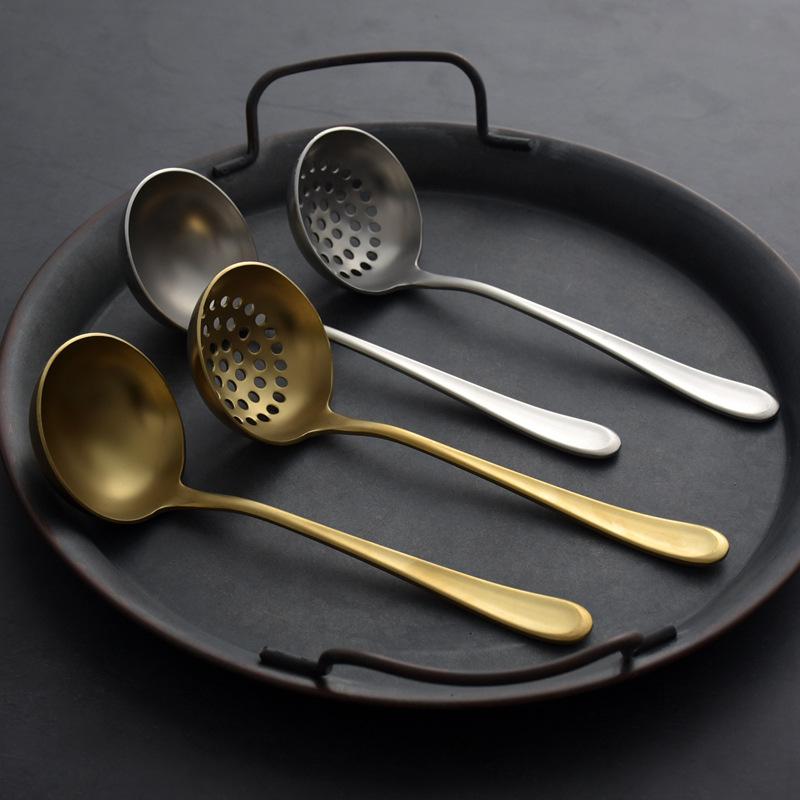 Golden Frosted Kitchen Utensil Set - Kitchen Utensil Sets - Yala Life