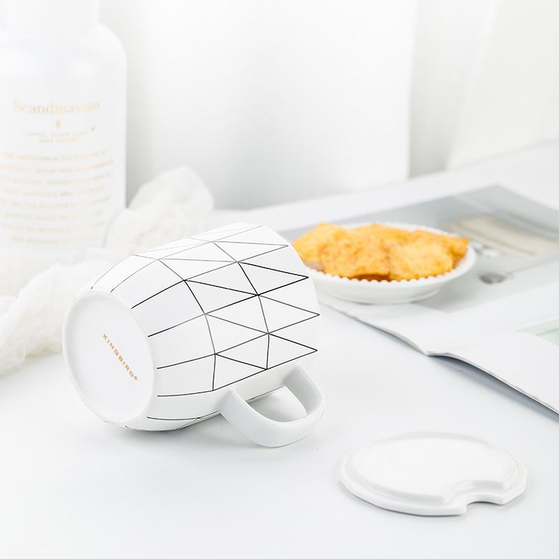 Kingbird Zigzag Stripes Mug - Mugs - YL Design