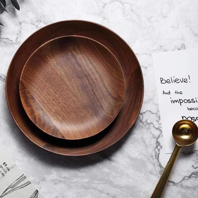 Loise Teakwood Plates - Plates - YALA LIFE