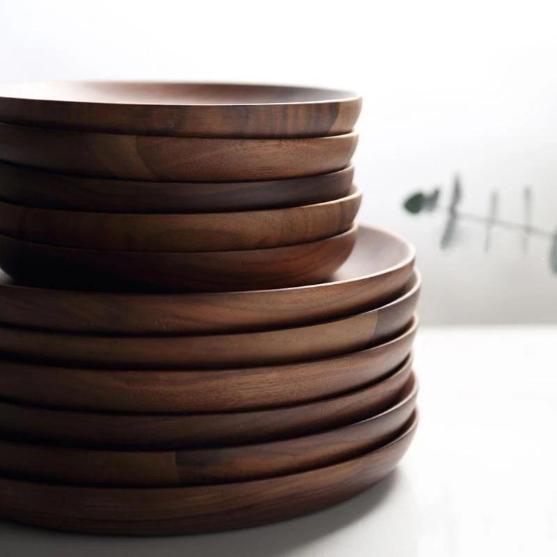 Loise Teakwood Plates - Plates - YALA LIFE