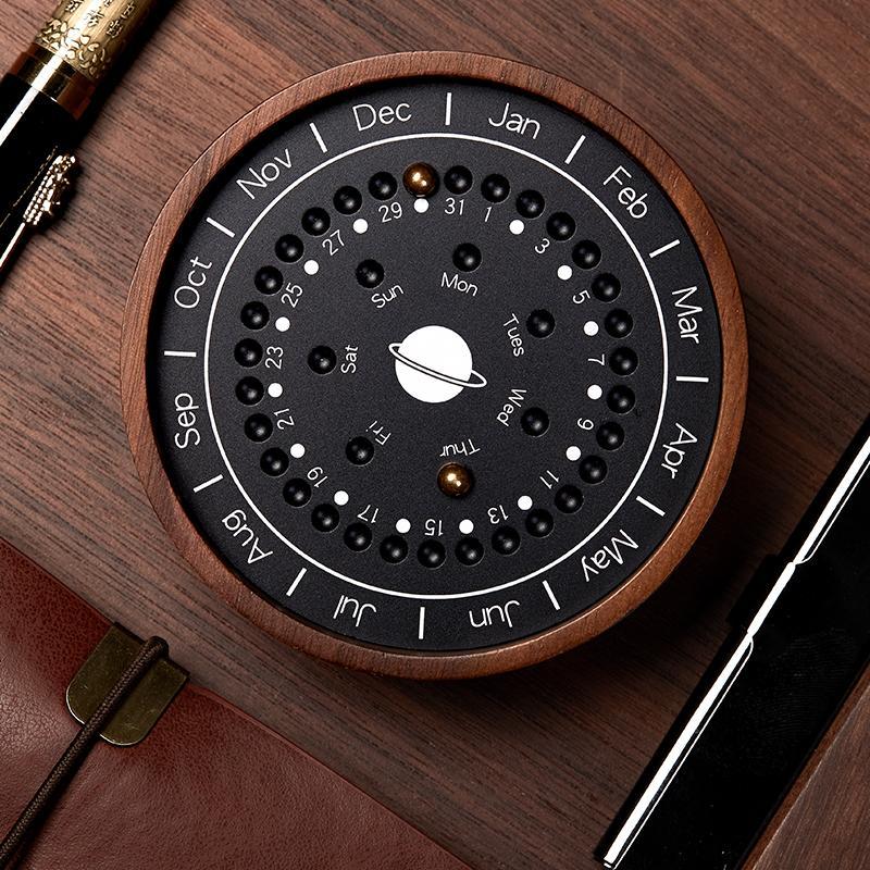 Planetary Magnetic Ball Perpetual Calendar - Calendars, Organizers & Planners - YL Design