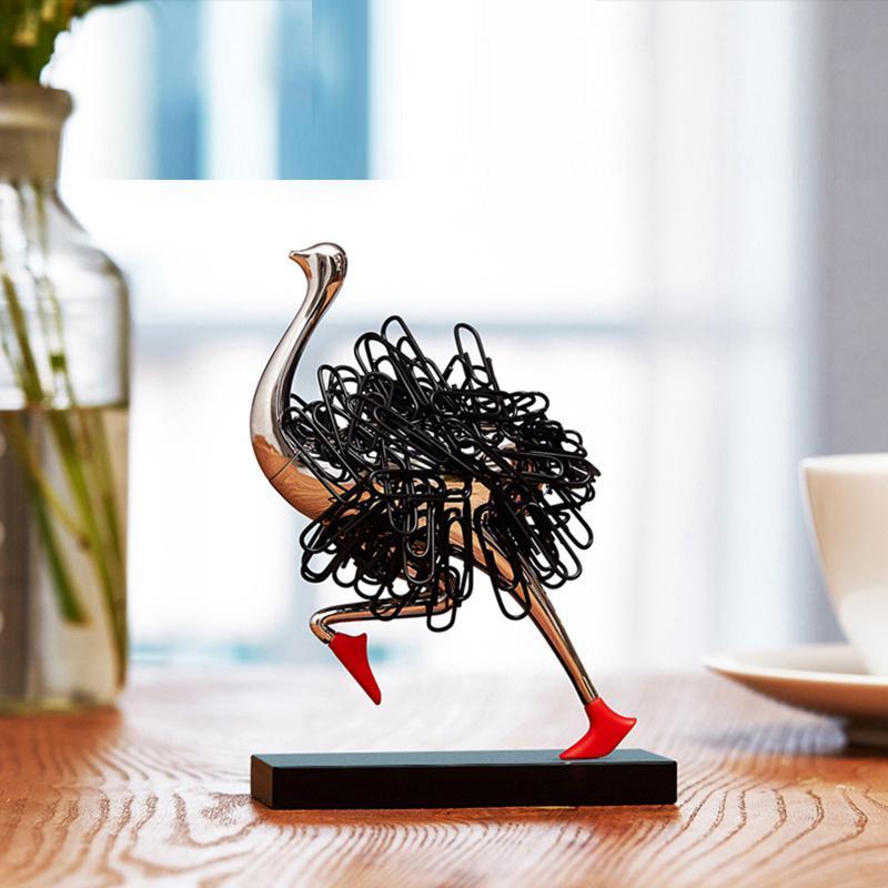 Running Ostrich Clip Holder - Decor - YALA LIFE