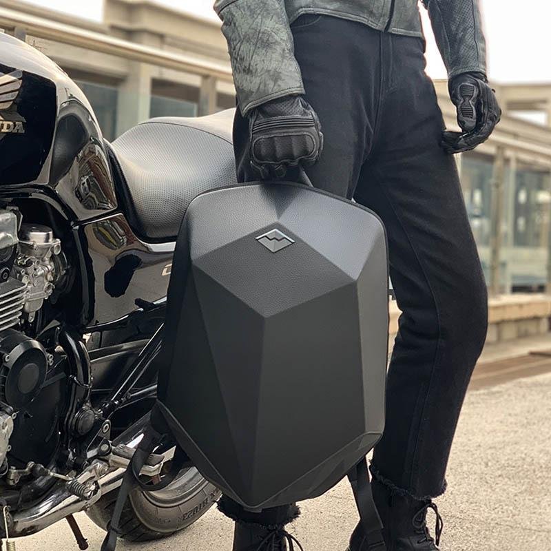 Shield Motorcycle Music Backpack - Backpacks - YALA LIFE